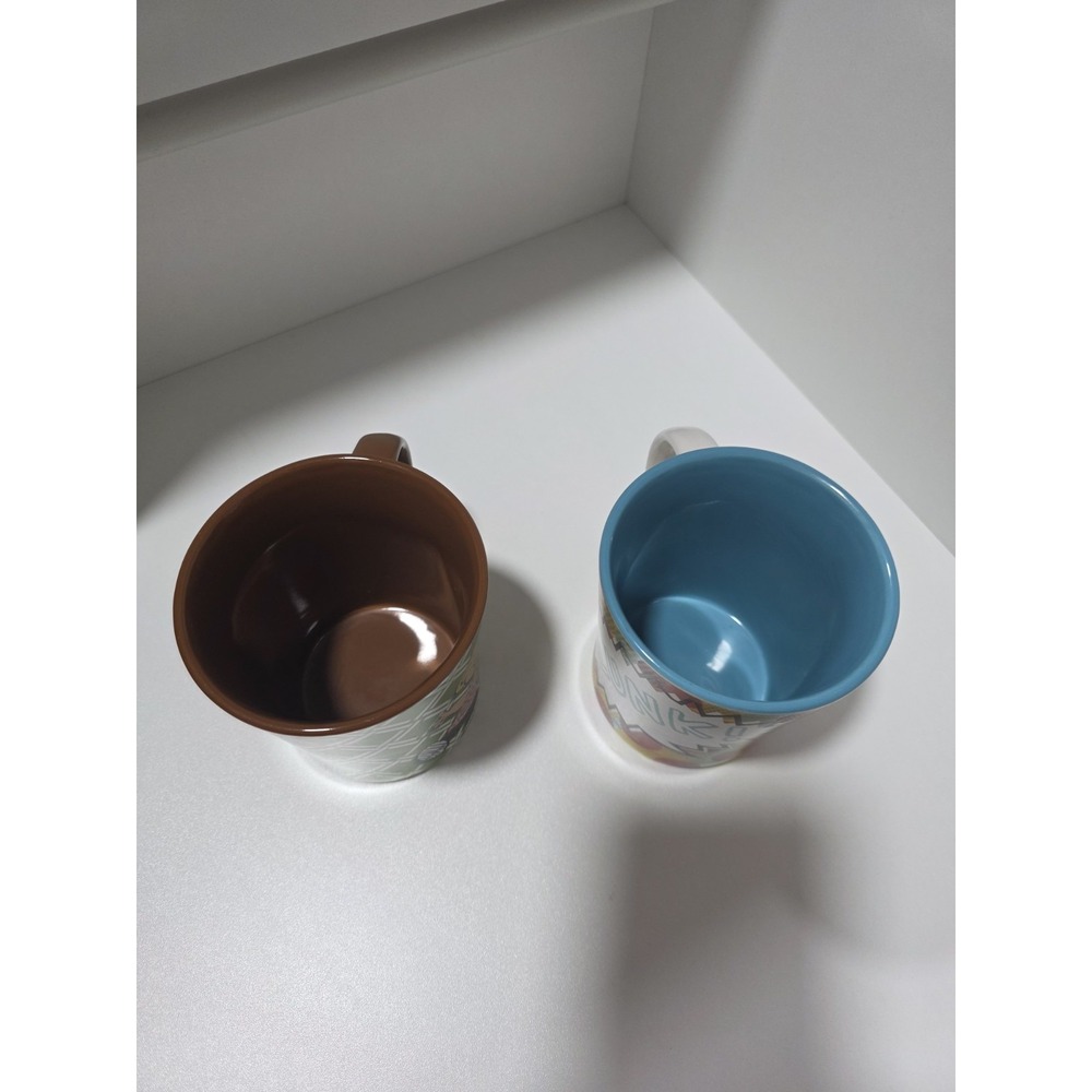 Peanuts Charlie & Sally Ceramic Mug Set‎ of 2 Gibson Overseas Coffee Cups Comic - Picture 6 of 9